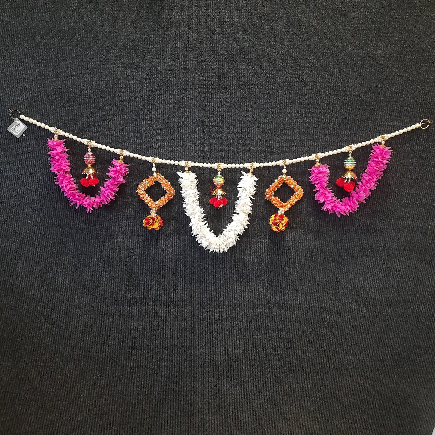 Colorful Toran for Pooja Temple Room Diwali