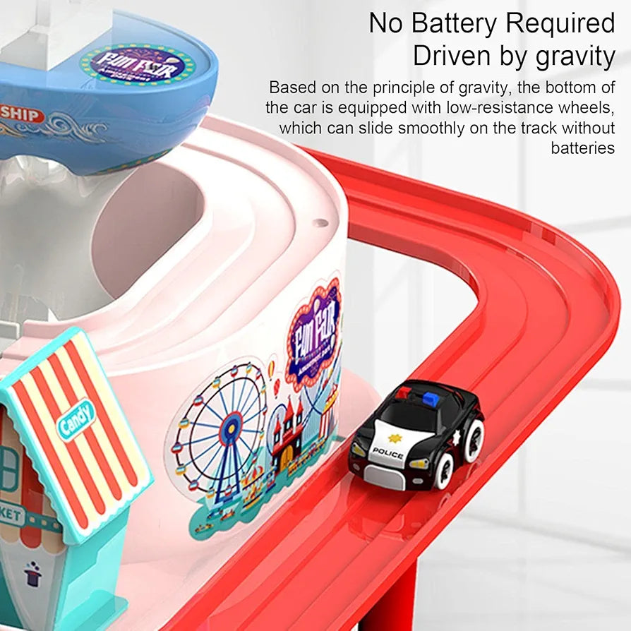 Amusement park Big adventure fun fair circus Kids pretend play set from 3 years above age kids