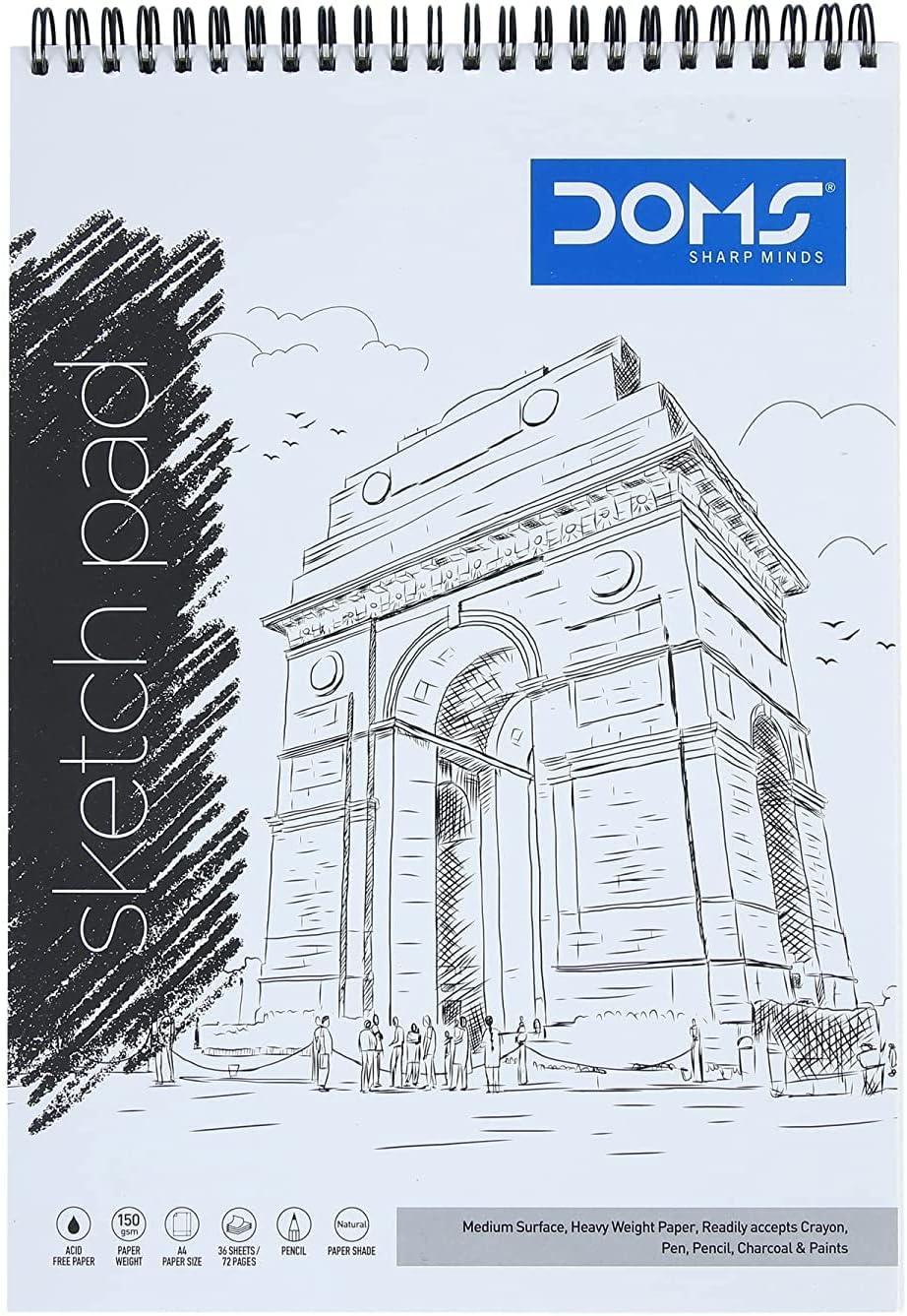 Doms Sketch Book 72 pages A5