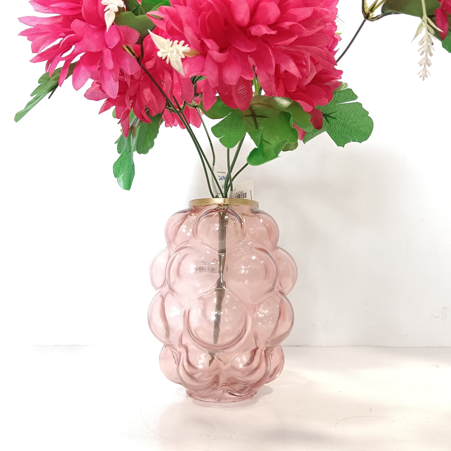 Bubbles glass Flower vase