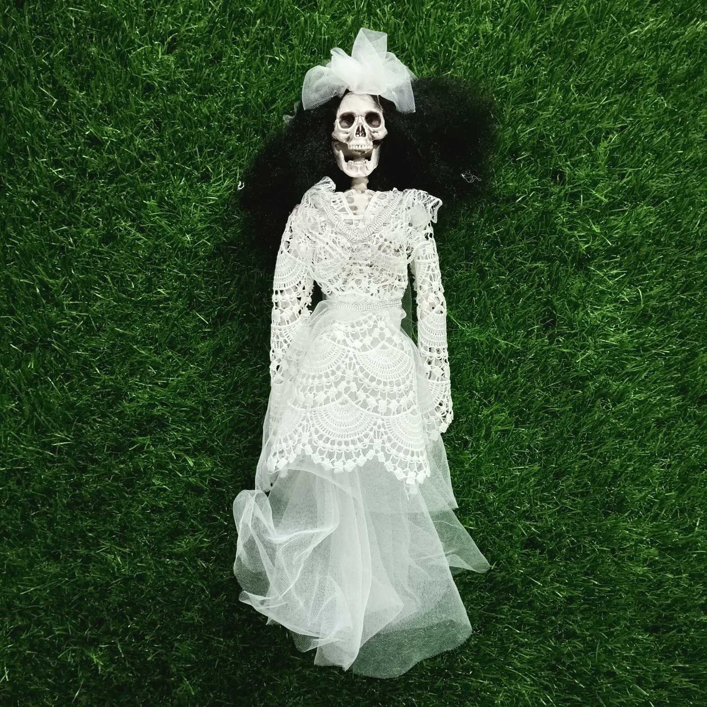 Halloween Bride Skeleton 16Inch
