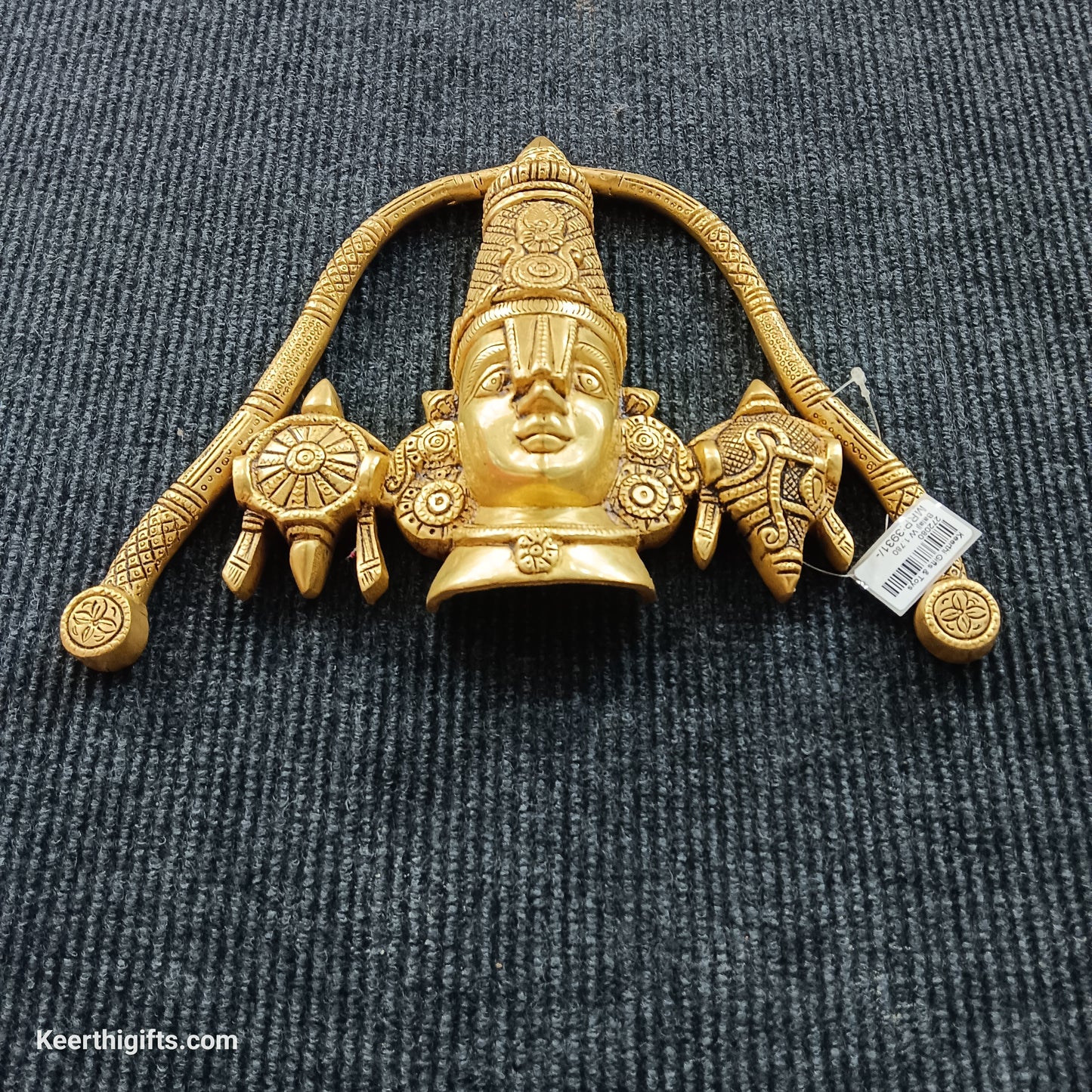 Balaji Wall decoration brass antique item