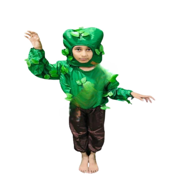 Tree Costume Jumpsuit and Cap - 6-8 Years/ 40