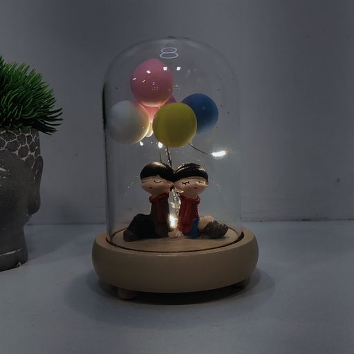 Fairy Light Couple Show Piece