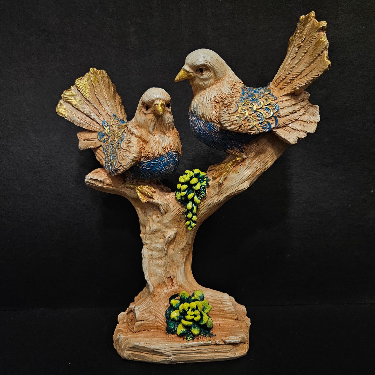 Home Sages Handicrafts Two Birds on Tree showpiece Figurine Table Decor