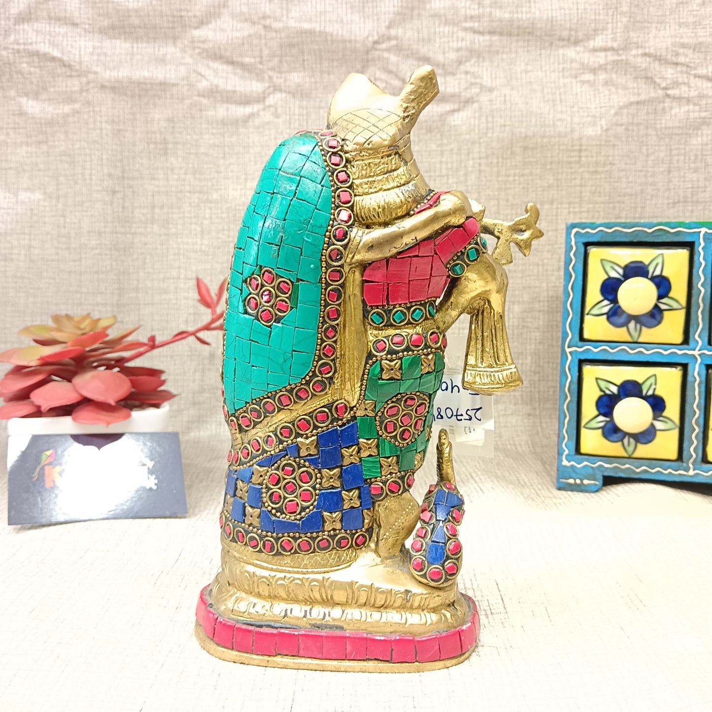 Brass Radha Krishna