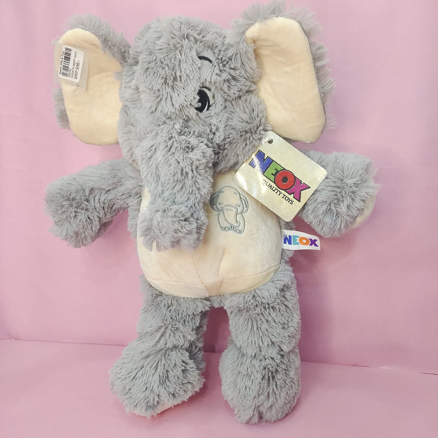 Elephant Soft toy with furr