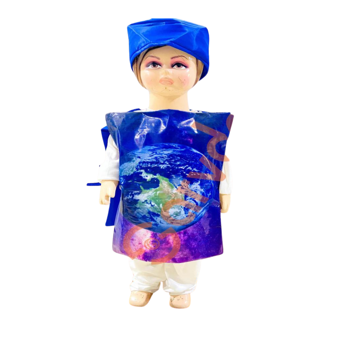 Earth Costume Cutout For Kids- Free Size