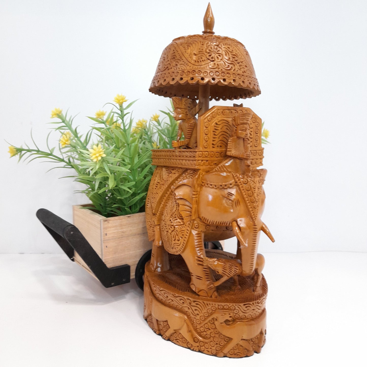 Wooden Amb. W/Umbrella Super Fine