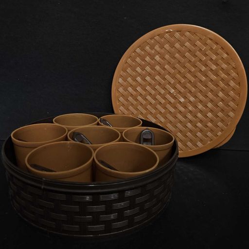 Dry fruit storage box with lid serving box or spices storage box for kitchen