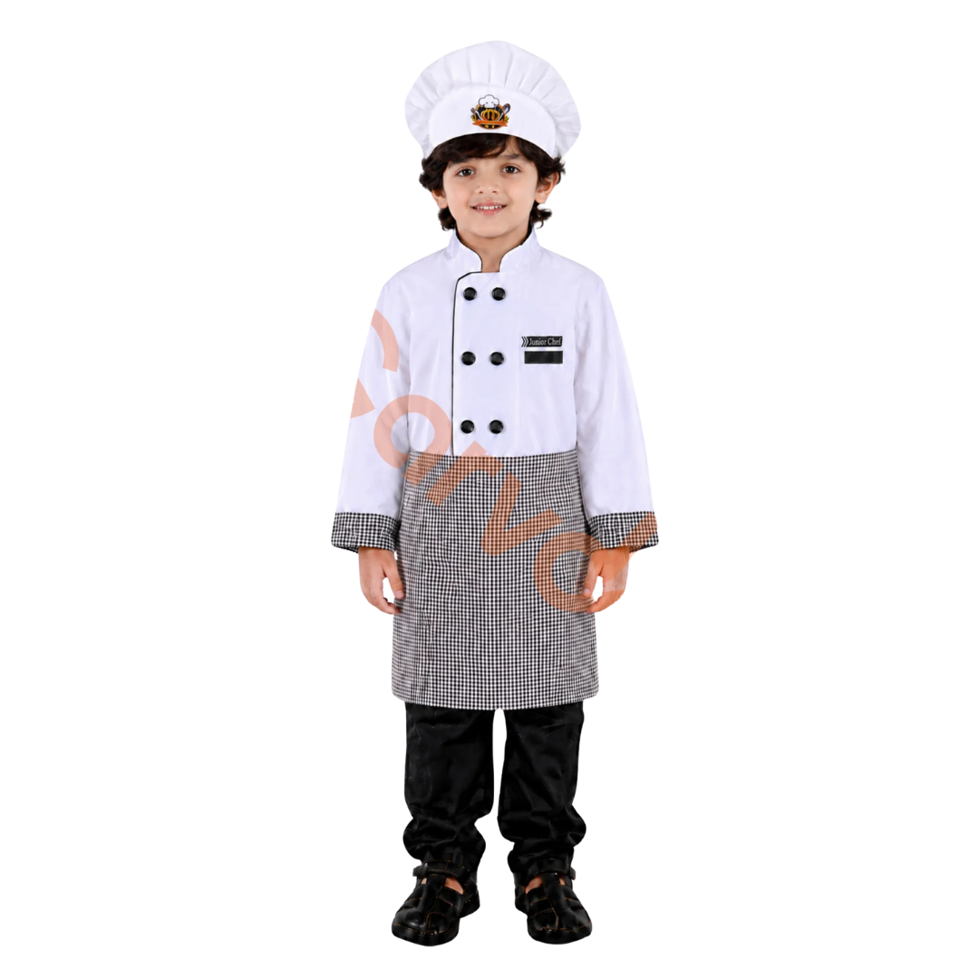 Chef Coat and Cap For kids
