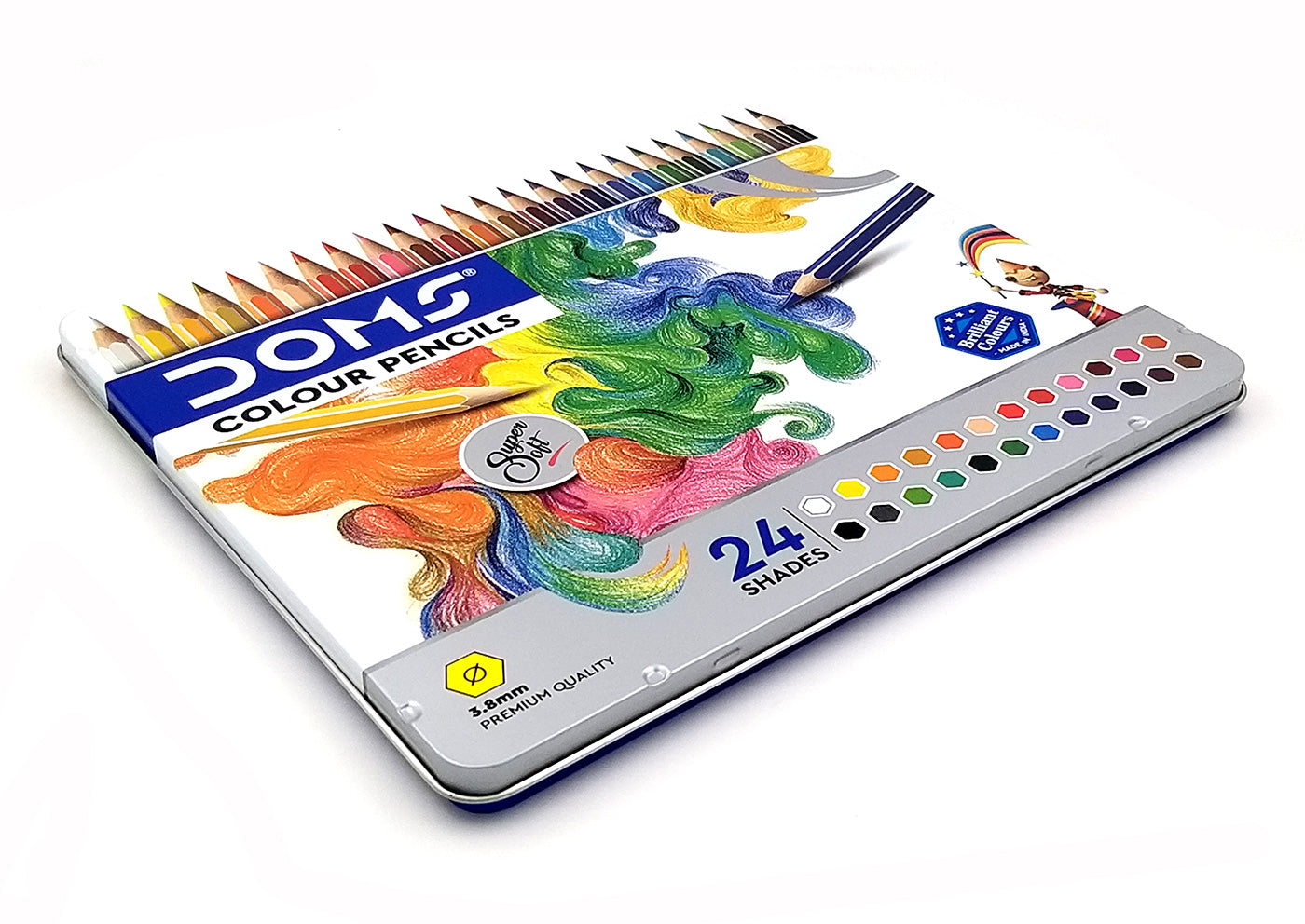 Doms Colour Pencils, specifically the 24-shade pack