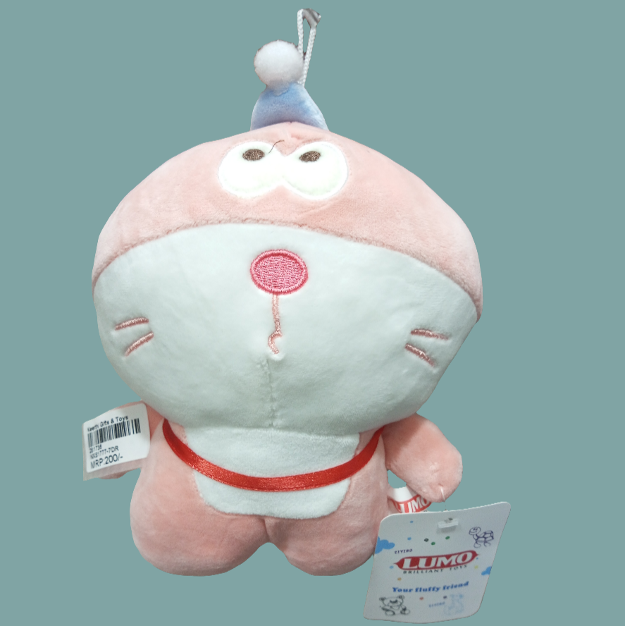 Doraemon Mini Meow Hat Plush super soft toy