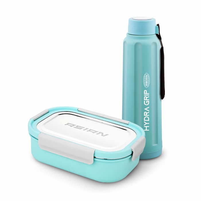 Hydro Bite Combo Snack pack Lunch Box(850 ml),Mini box(150 ml)+Hydra Grip Bottle(700),Lunch Box Set Combo, Back to School Rajahmundry , Airtight, Leakproof