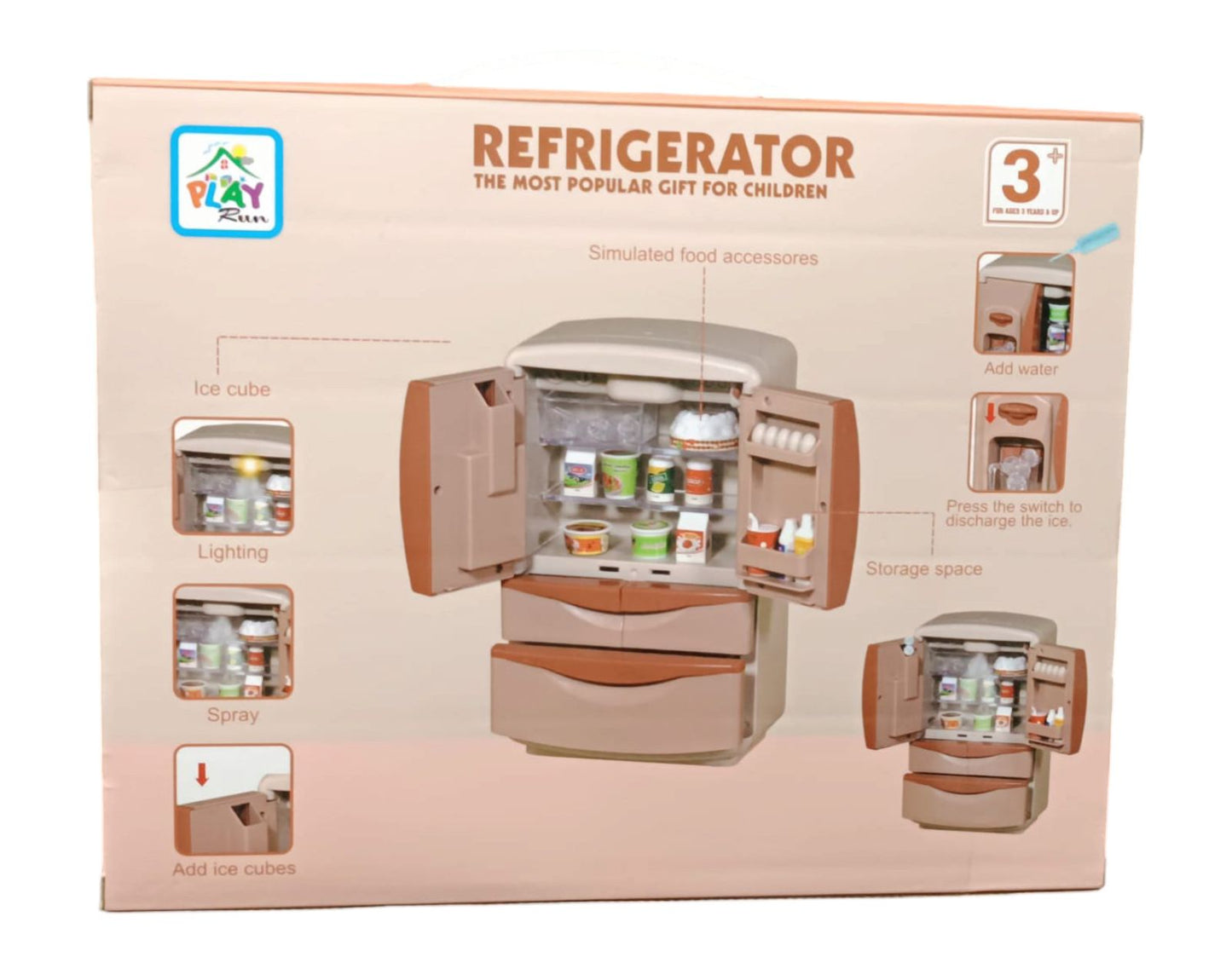 Kids refrigerator the most popular gift for children to encourage roleplay in children