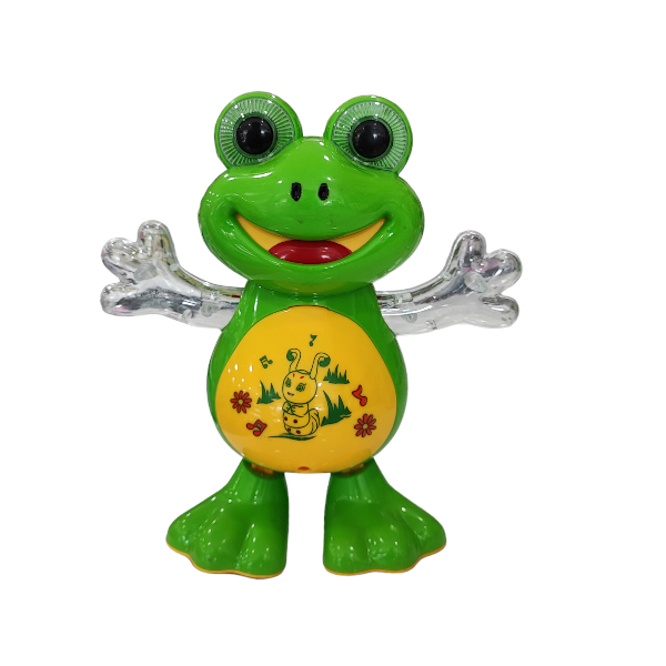 Dancing Frog with Music and 3D Flashing Lights for Kids Perfect