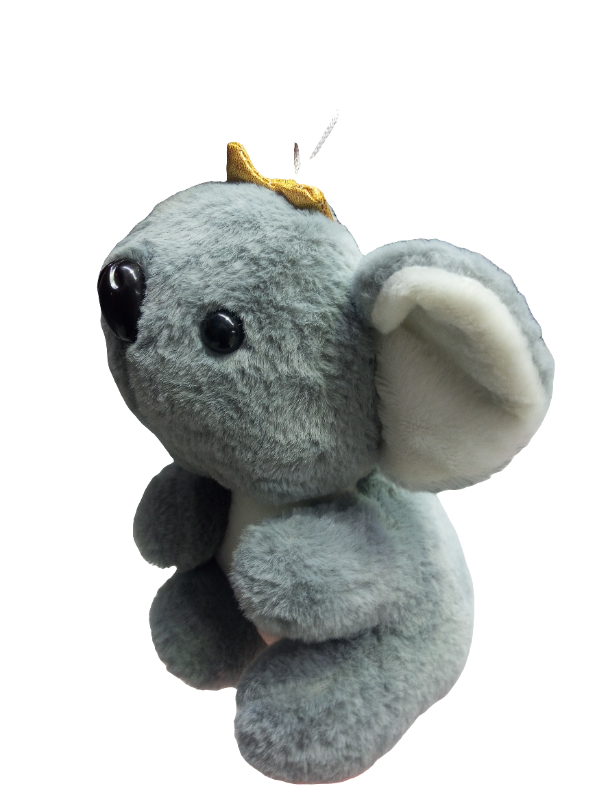 Koala Bear Stuffed Plush super soft toy Animal Simulation Koala Doll Toy Gift (Gray)
