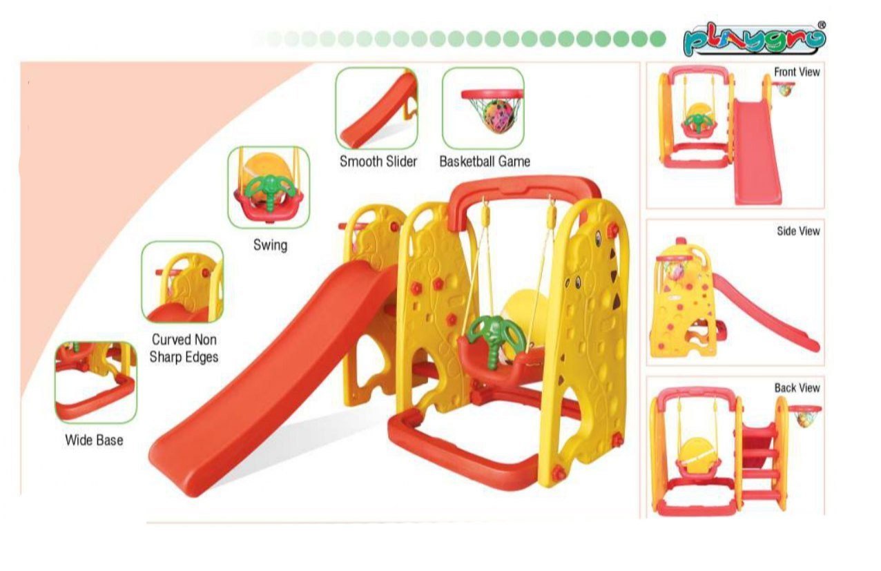 Super Giraffe Slide Combo, For Playground