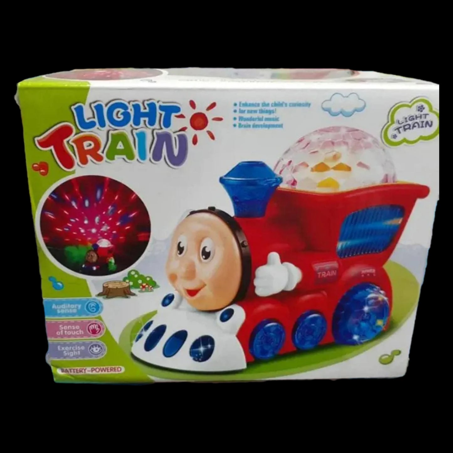 Kids Engine Toy Train with 4D Light Musical and Sound for Kids Light Train