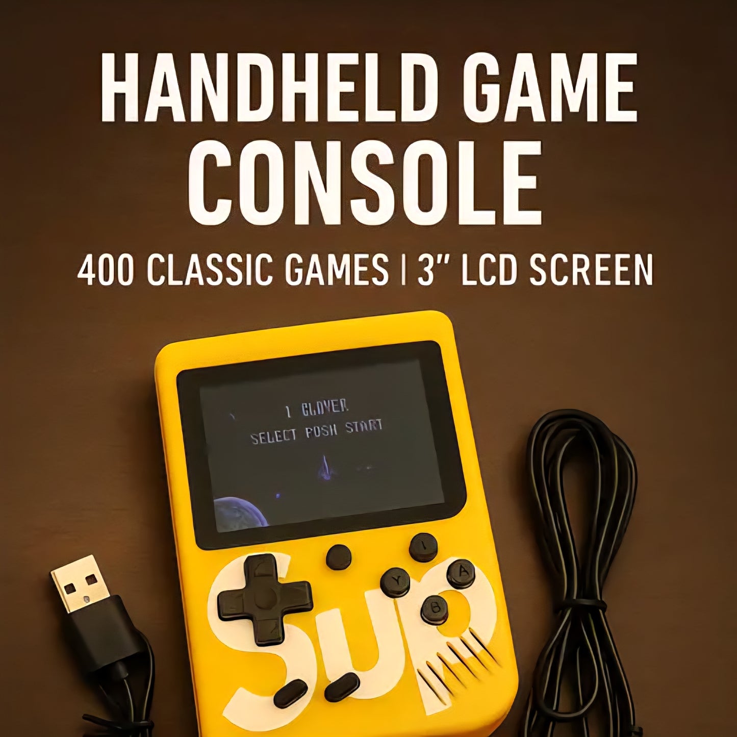 Sup game box 400 in 1 plus external gamepad double against