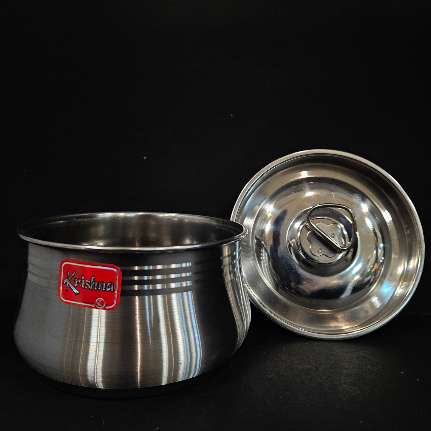 Stainless Steel Round Tango dish storage box Design & lid perfect for Return gifting purpose