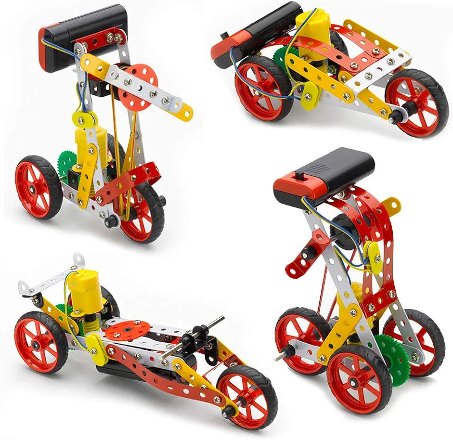 Mechanix engineering system for Creative kids with 8 Models 114 pieces for 8 years to 99 year old
