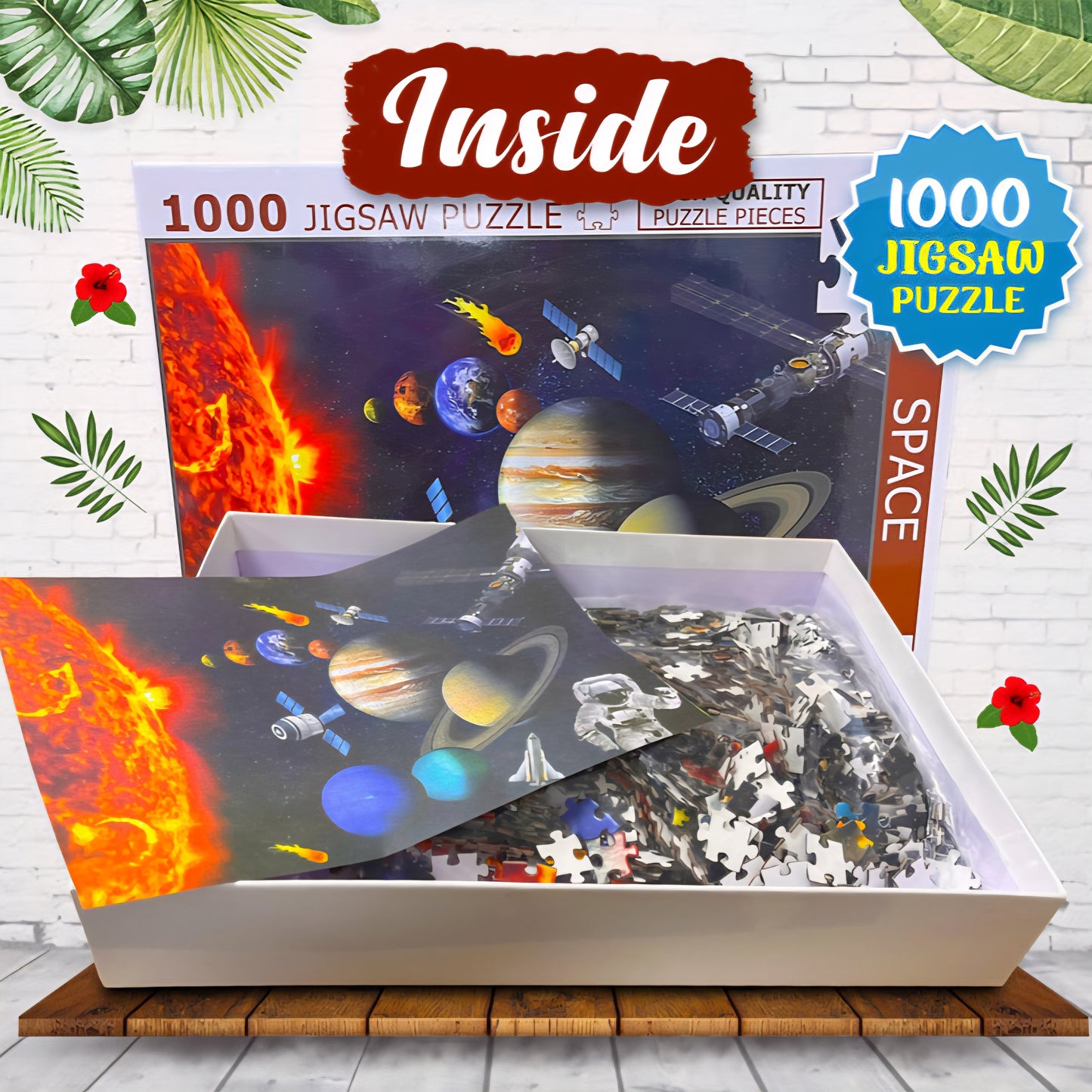 1000 Pcs Jigsaw Puzzle Space