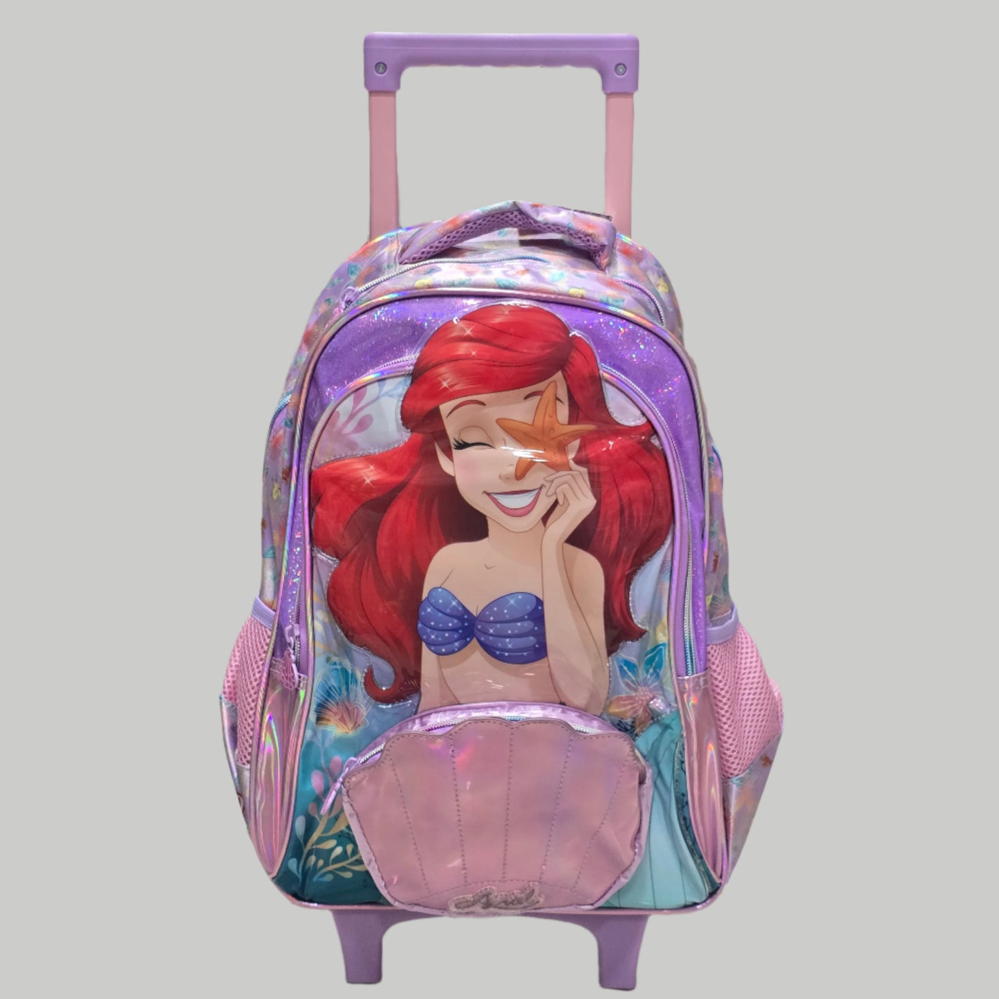 Princess trolley school bag