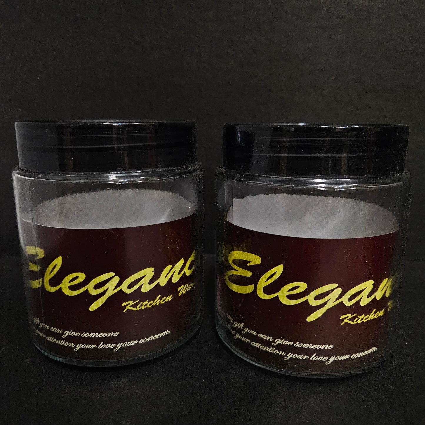 Elegance 2 pieces Storage container with Lid for Return gift