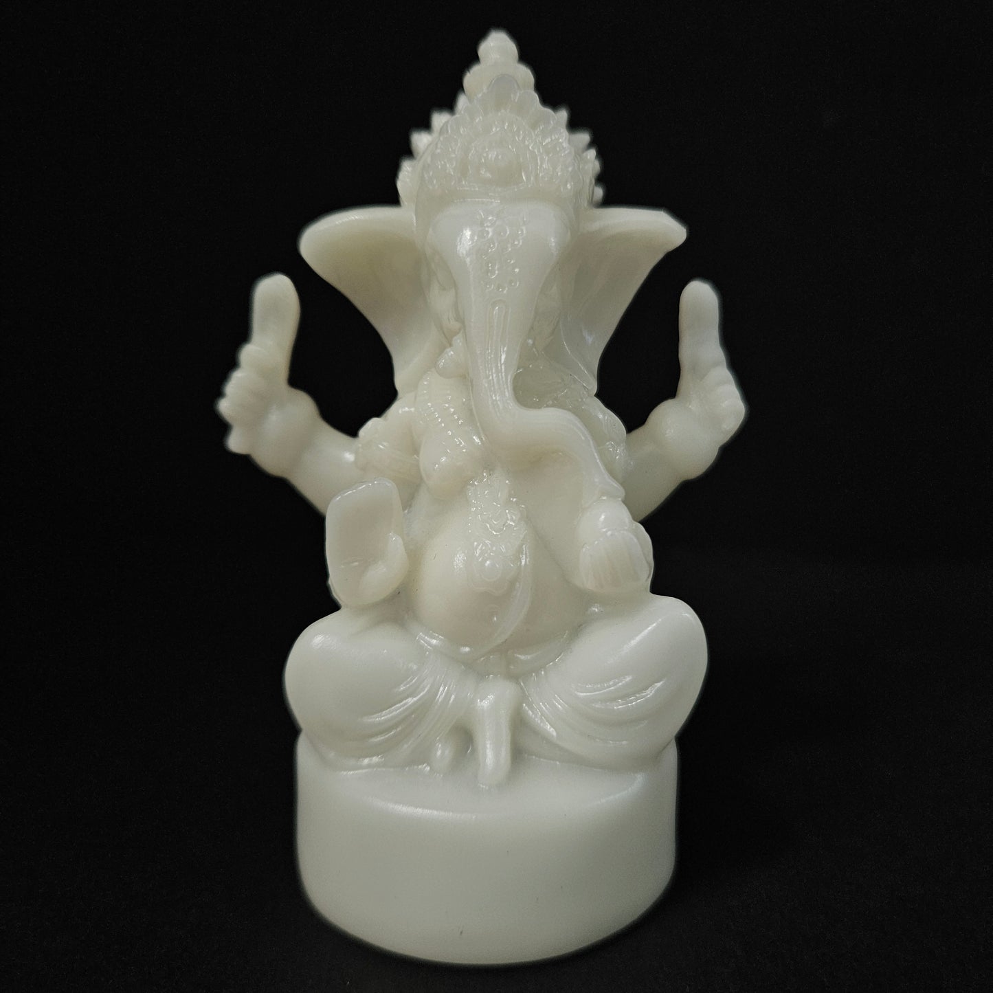 Ganesha lighting Sculptures Figurines Home Garden Decoration Lucky Gift Statue