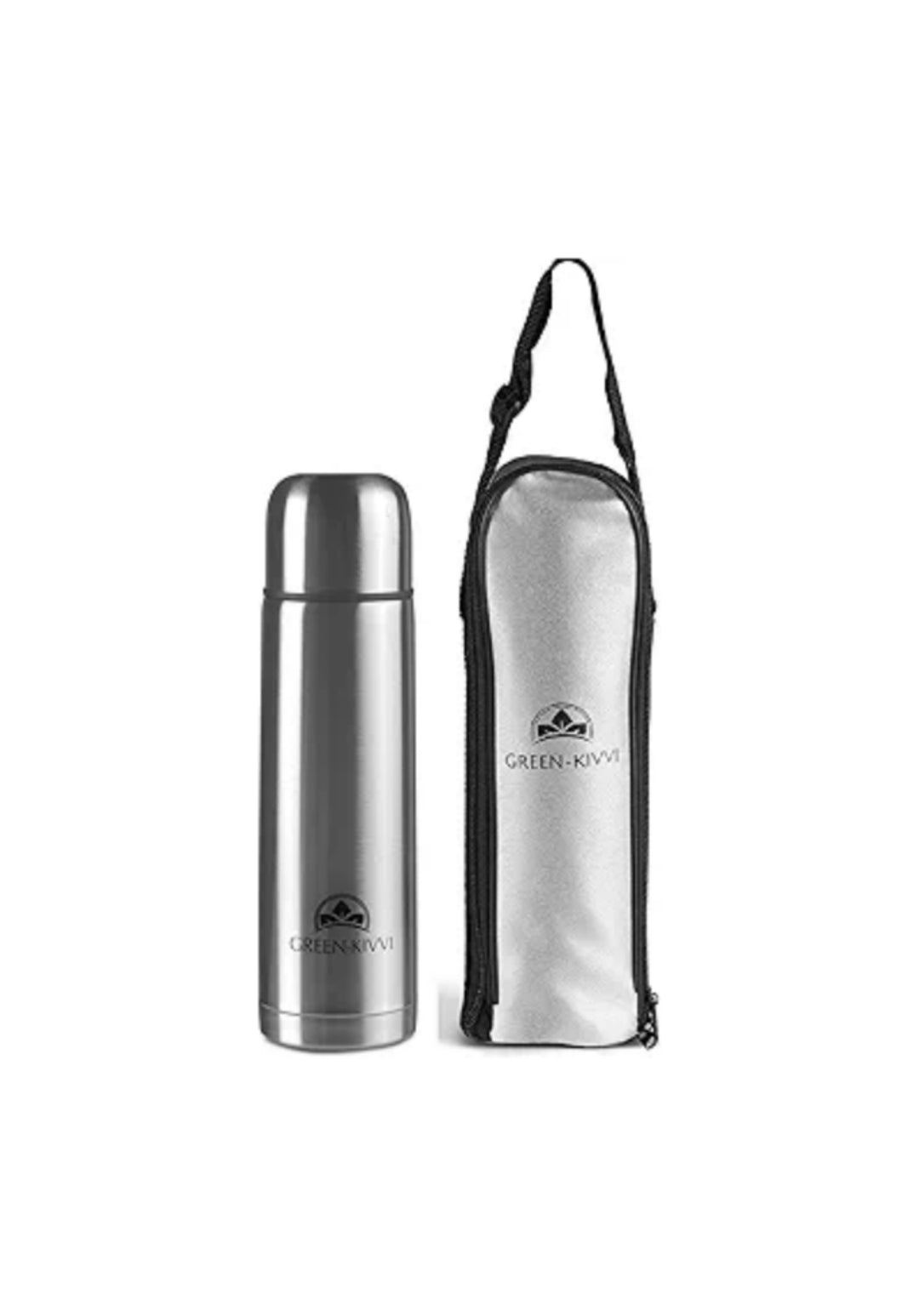 Thermos Bottle, Water Flask for 12 Hrs Hot & 24 Hrs Cold Water. Airtight Lid 1000ml