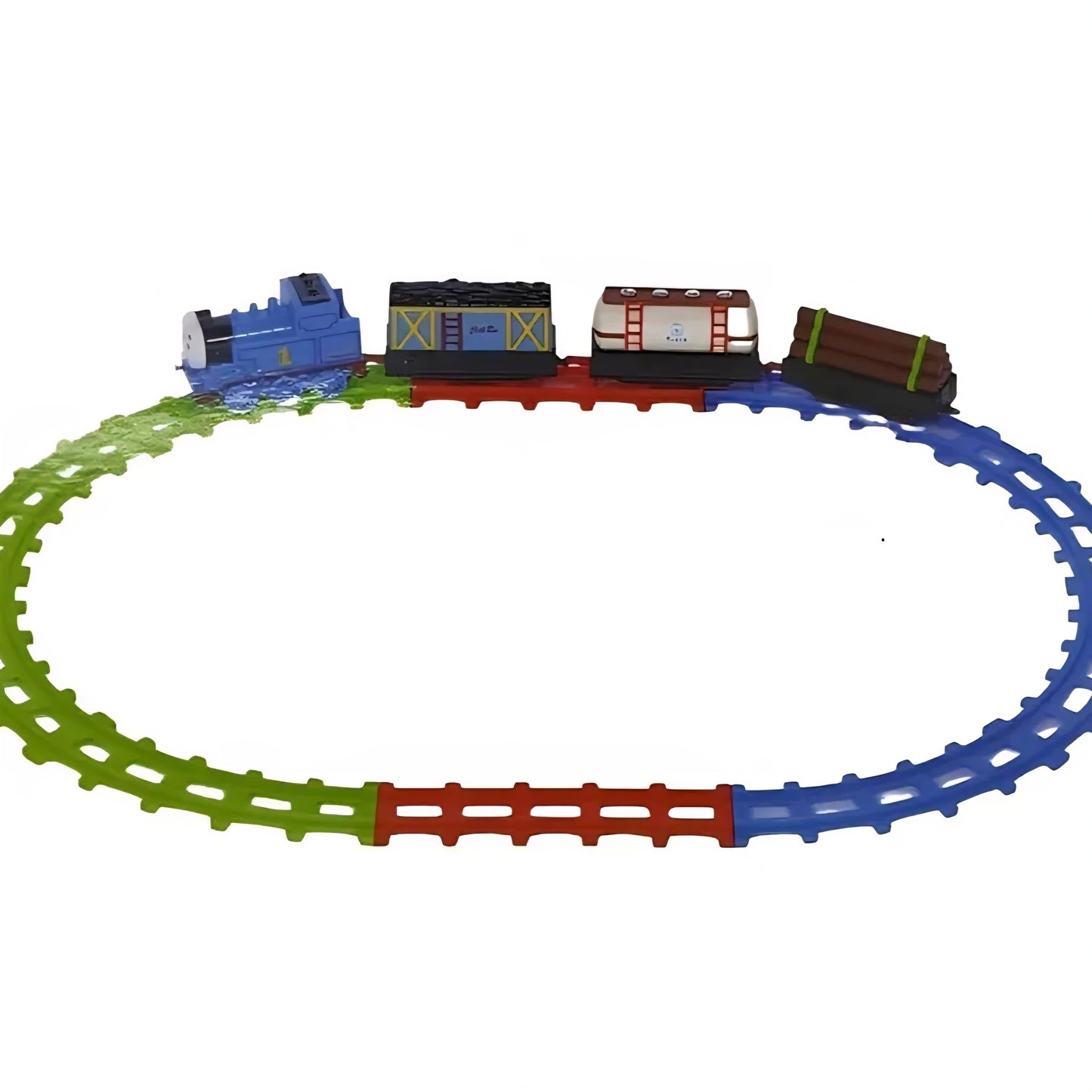Thomas Train Toy Track Set Battery Operated Musical Toys for Kids Thomas Cartoon Train Toy Classic Express Track Set Toy for Kids 17 Pcs