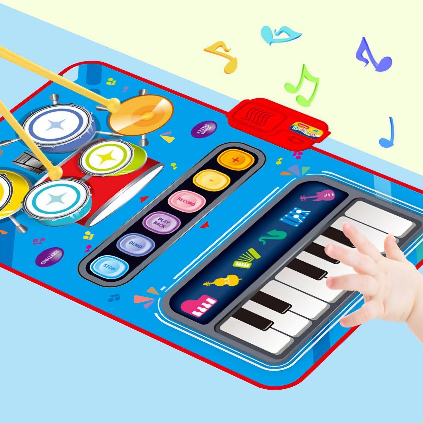 Lumo Jass Play Mat 2 in 1 Touch & Learn for kids