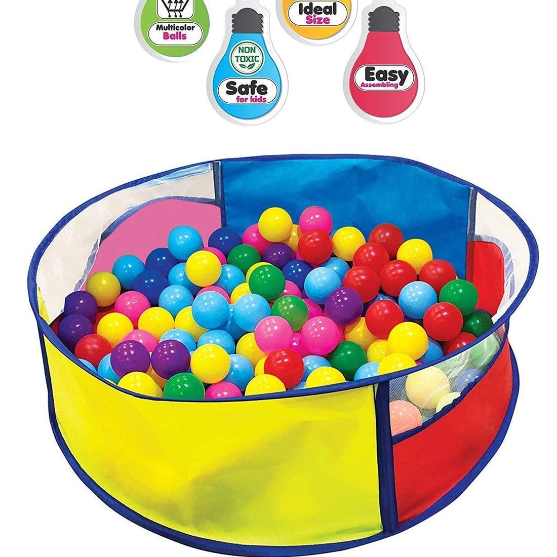 IToys Ball Pool 64 Balls Included pool suitable for indoor & Outdoor use