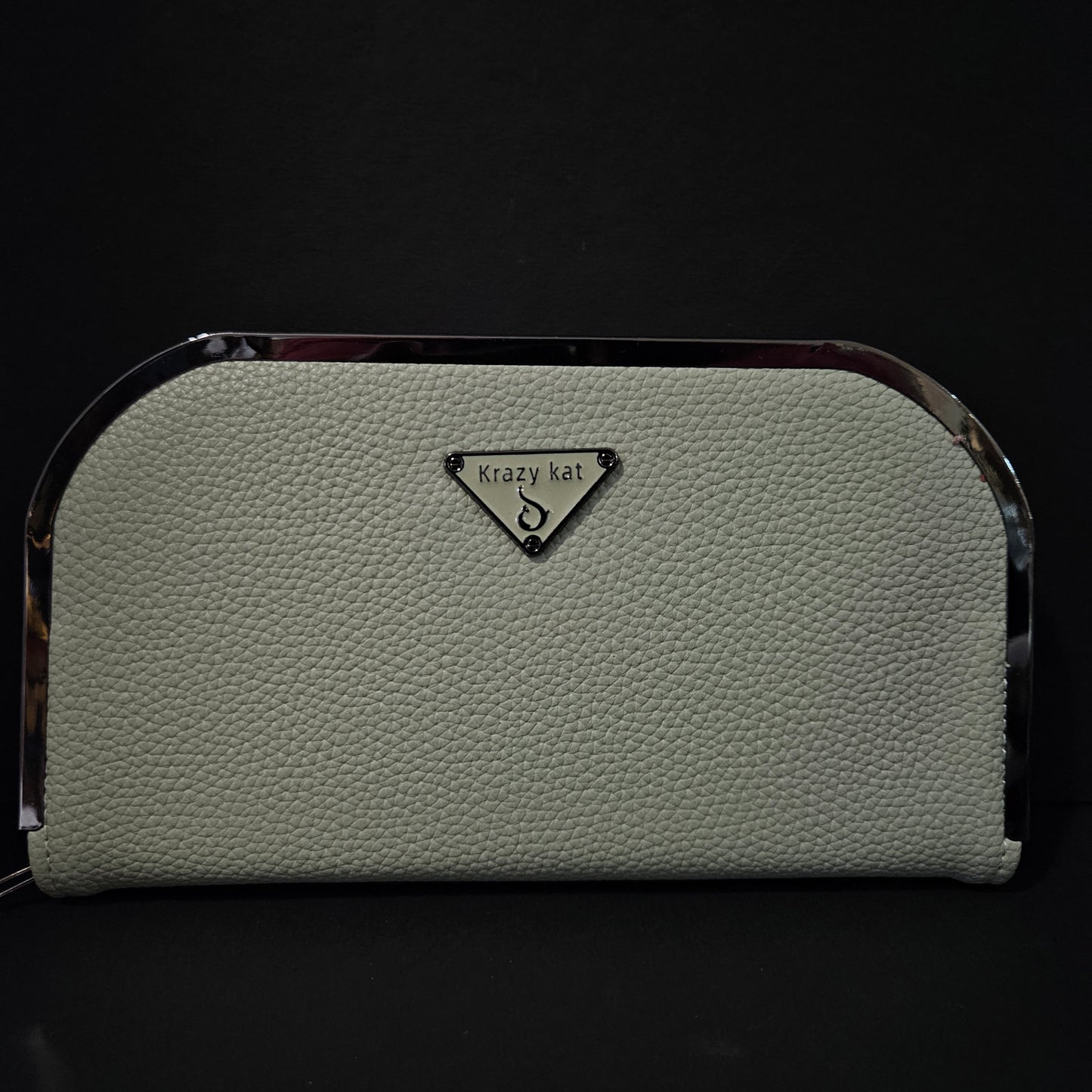 Leather Thin Slim Wallets for Women with magnetic Button