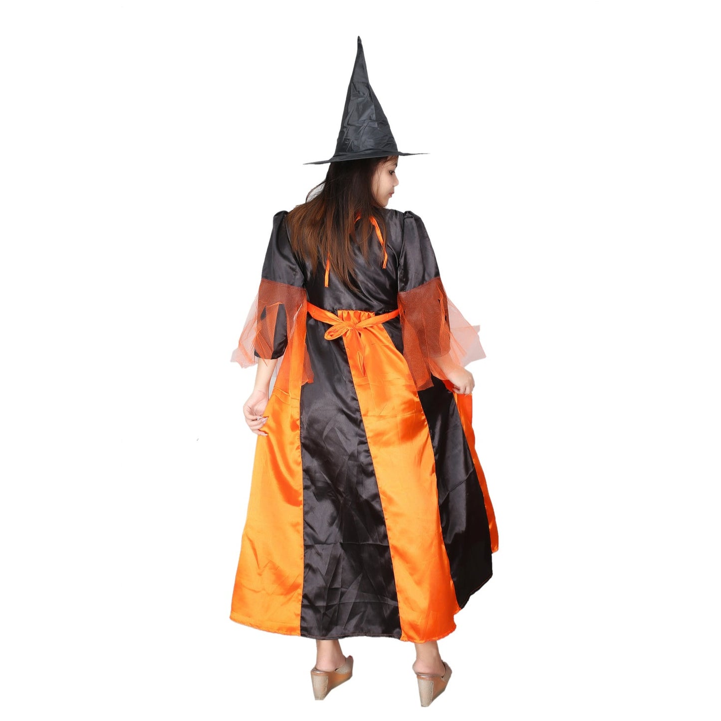 Halloween Gown Silk fabric for women for Adult