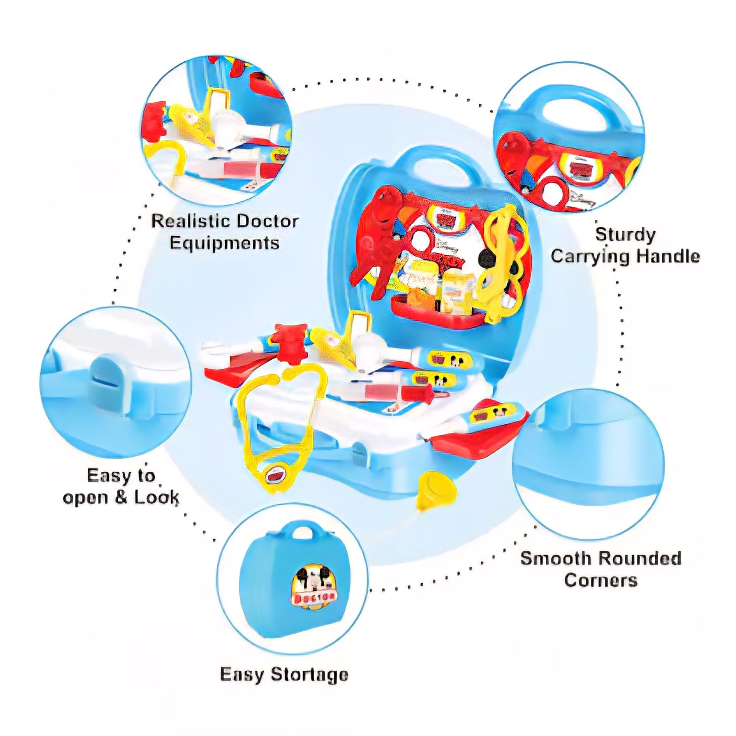 ITOYS Suitcase Doctor Set Micky Mouse