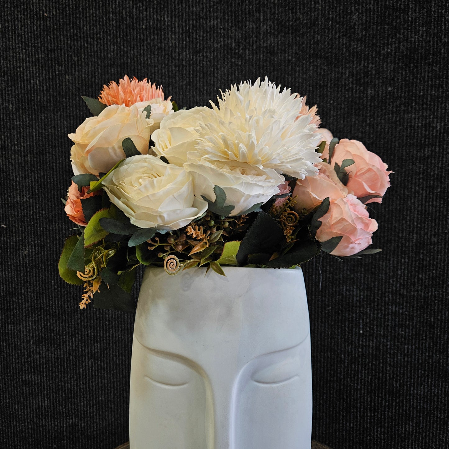 Silk Flowers Artificial for Decoration Fake Bouquet,Arrangements for Home Indoor & Wedding Decor