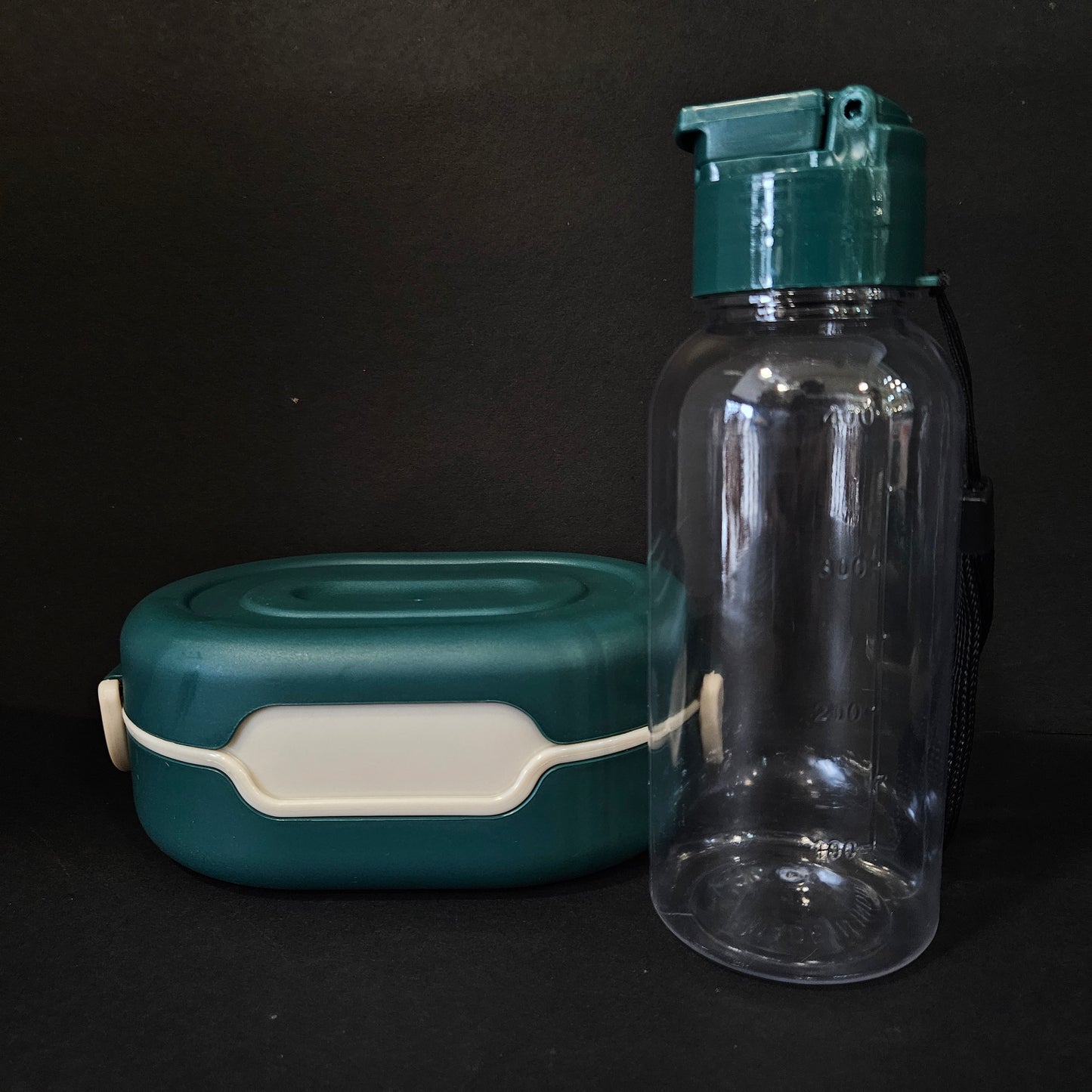 Testy Combo lunch box perfect for keeping your food or snack with 500ml Water Bottle