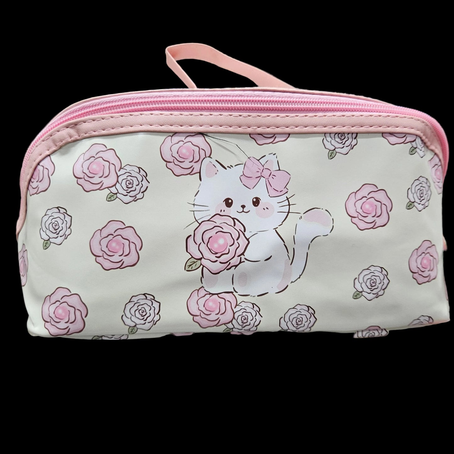 Cute kitty printed Cosmetic Pouch Bag