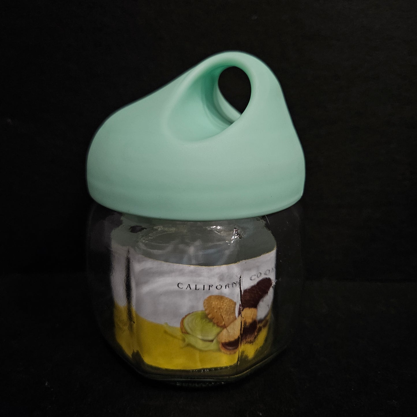 Cosmic glass jar with Lid crafted with perfection for Return gifts