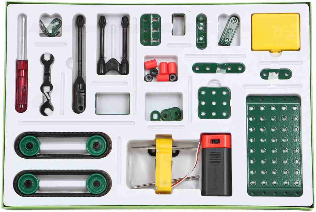 The Mechanix Battle station 2 Engineering system is designed for creative minds and promotes STEM education. With 118 pieces and 5 models to build, it provides hands-on learning and encourages critical thinking and problem-solving skills.