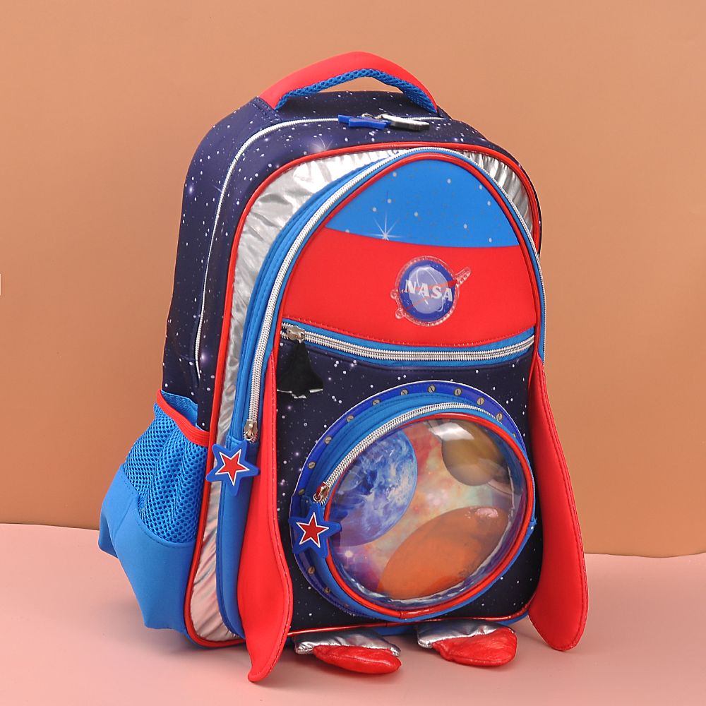 Space theme Nasa Trolley school bag