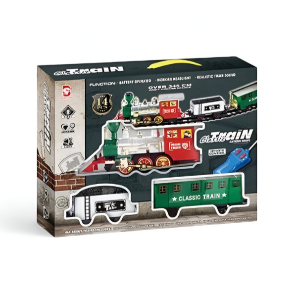 Lumo classic train in vintage look battery Operated R/C train
