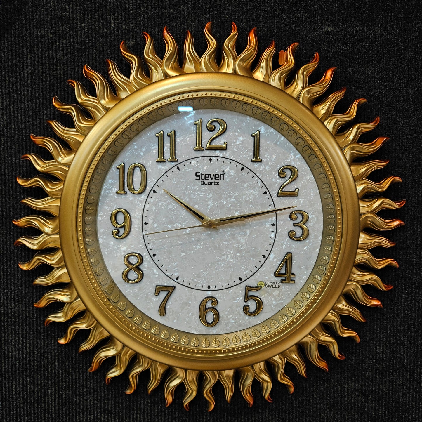 Analog in sun look Wall Clock for Bedroom, Hall, Drawing Room and Home