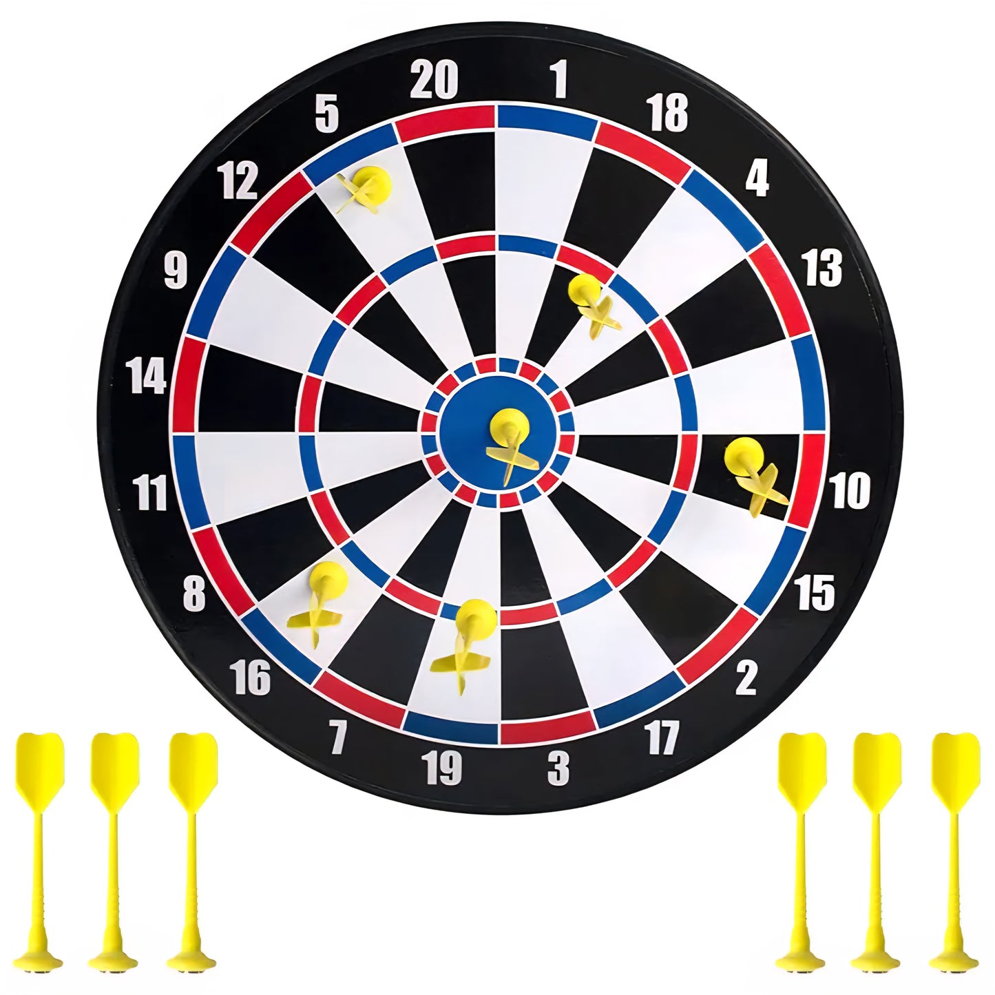 Magnetic Dart Board with Darts for Adult Indoor and Outdoor Game for Kids with 6 Darts