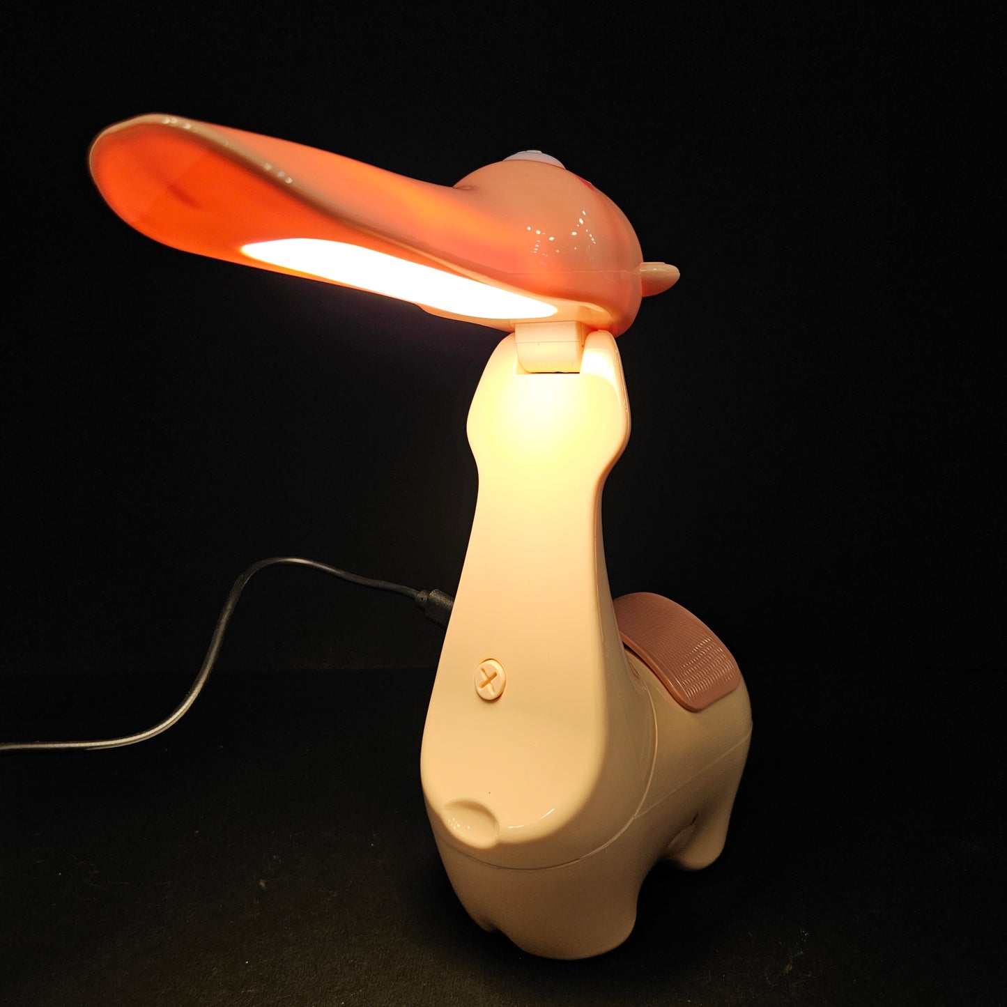 Llama folding Lamp with pen container,USB charging support Lamp