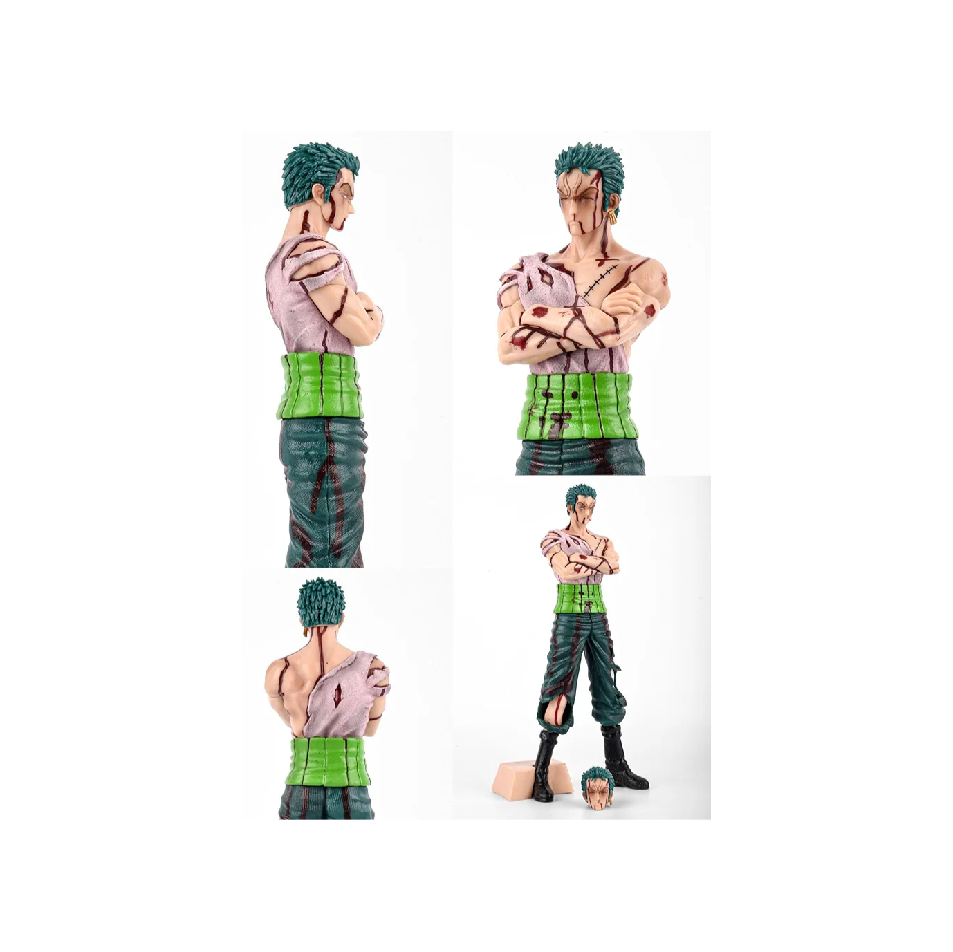 Anime Action Figures, Nothing Happened Moss Head Figurine Big Size Anime Action Figure Statue Collectible