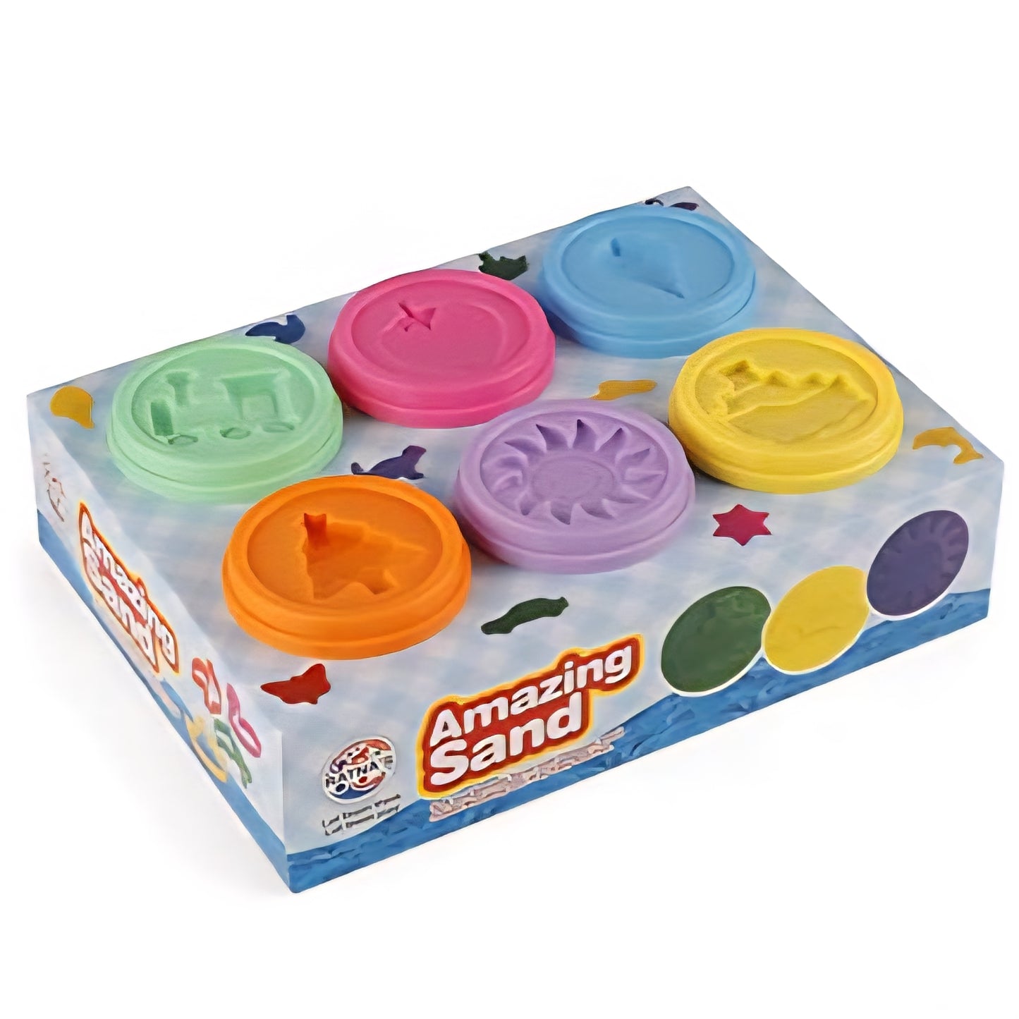Ratna's Amazing Different Colored Sands with Moulds for Kids
