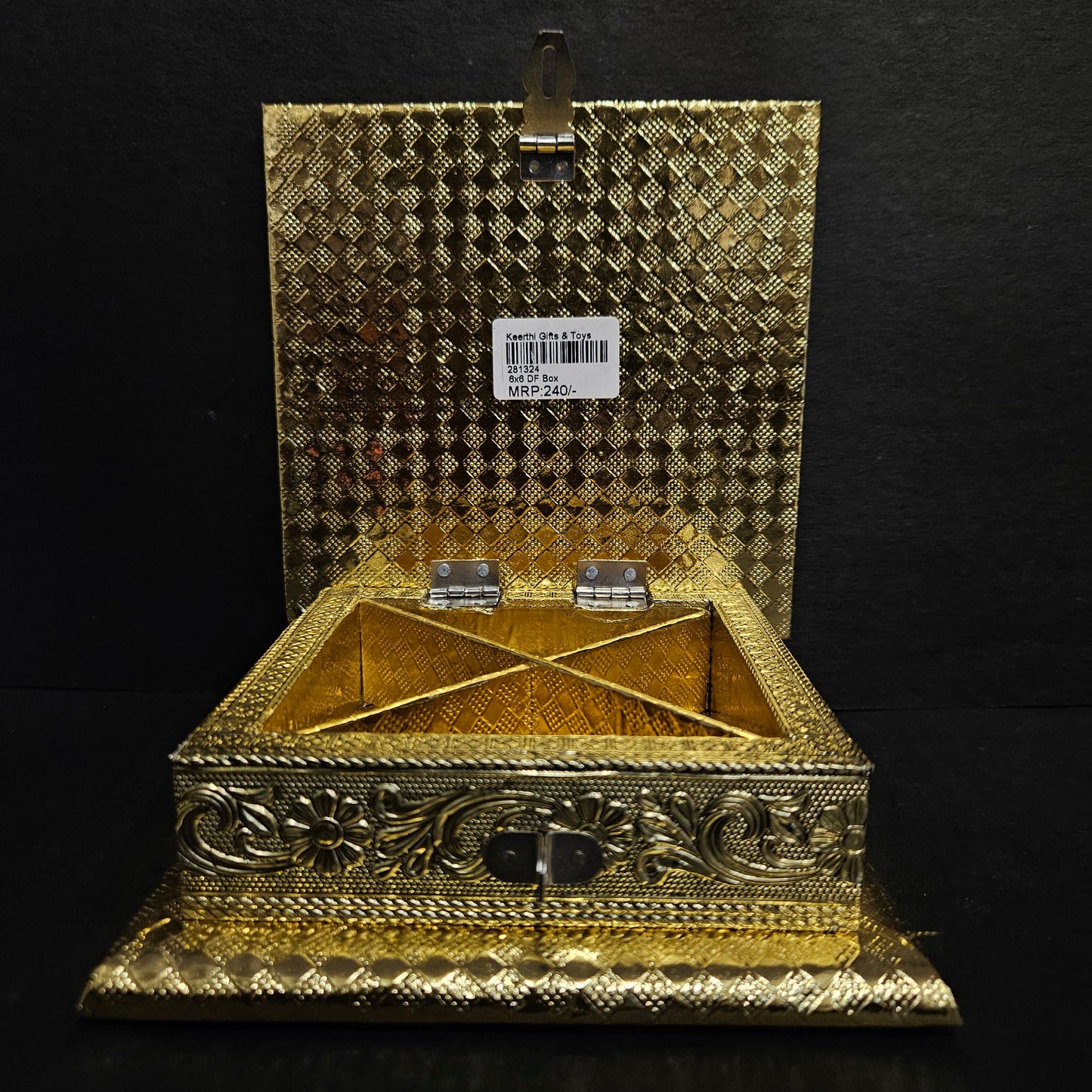 Wooden handcrafted attractive Design Dryfruit box,Diwali gift box,Indian traditional ethnic gift box or wedding favor box